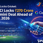 AI Meets Cricket: BCCI Locks ₹270 Crore Gemini Deal Ahead of IPL 2026