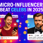 Why Micro-Influencers Drive 3x Higher Engagement Rates Than Celebrities in 2025